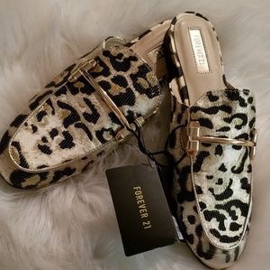 Forever 21 - Leopard Print Mules